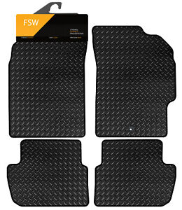 Rubber and Carpet Car Floor Foot Well Mats For Chevrolet SPARK 2010 >