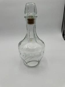 Vintage Belle of Lincoln Klarglas geätzt Jack Daniels Karaffe - Bild 1 von 6