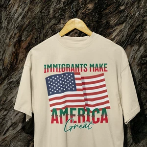 Immigrants Make America tolles T-Shirt | Latino Viral Tees | 3 Farben - Bild 1 von 25