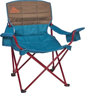 Kelty Deluxe Lounge Chair – Folding Outdoor Camp Chair Deep Lake / Fallen Rock - Picture 1 of 4