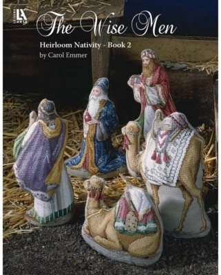 The WISE MEN Heirloom NATIVITY Cross Stitch Pattern Book 2 ~ 3 Wisemen & 2 Camel - Image 1 of 3