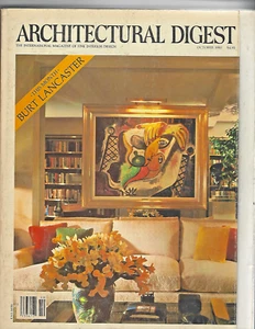 Architectural Digest Magazine October 1982 - Picture 1 of 2