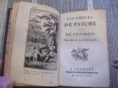 LES AMOURS DE PSYCHE ET CUPIDON PAR M DE LA FONTAINE LONDON 1782 - Image 1 of 4