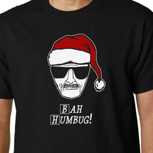Bah Humbug BREAKING BAD T-Shirt WALTER WEISS HEISENBERG WEIHNACHTEN GEEK LUSTIGES ZITAT - Bild 1 von 4