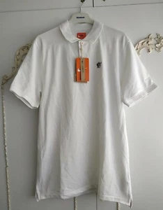 Nike Dry Fit White Men's Slim Fit Polo Shirt Tee Top BNWT Size Medium BV0480-100 - Picture 1 of 3