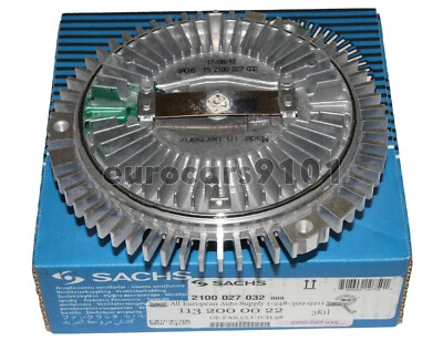 Mercedes E420 SACHS Engine Cooling Fan Clutch 2100 027 032 1132000022 - Image 1 of 2