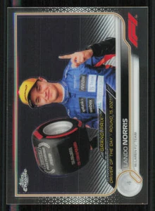 2022 Topps Chrome Formula 1 #186 Lando Norris DOD - Picture 1 of 2