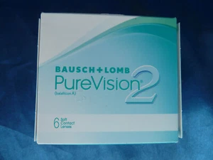 6x WEICHE KONTAKTLINSEN von Bausch+Lomb: Pure Vision2 PWR: -2.50 MHD 12/2027 - Bild 1 von 2