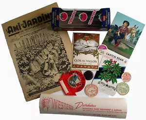 LOTE AGRÍCOLA EFÍMERO **** LOTE D'OBJETS RELIÉS AUX FERMES - Imagen 1 de 15
