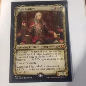MTG Edgar Markov. alt art, innistrad rahmen. Innistrad Remastered - Bild 1 von 1