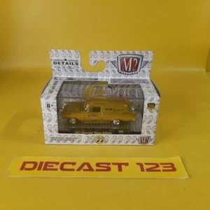 (Sealed) M2 Machines 1957 CHEVROLET Sedan Delivery GOLD MOONEYES Rare - Picture 1 of 8