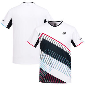 YONEX 23SS Men's T-Shirts Sports Badminton Apparel Clothing Asian Fit 231TS033M