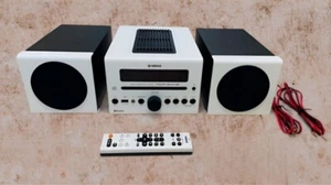 Yamaha MCR-B043 Micro Component CD USB Radio Bluetooth White Very good - Picture 1 of 7