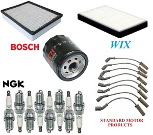 Tune Up Kit Filters Spark Plugs Wire For GMC SIERRA 1500 V8, SQUARE COIL 2006 - Picture 1 of 1