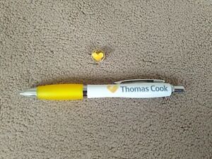 THOMAS COOK COLLECTABLE PEN AND BADGE SET