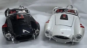1965 Shelby Cobra 1:24 Maisto Diecast - Sammlermodell - schwarz oder weiß wählbar - Bild 1 von 23