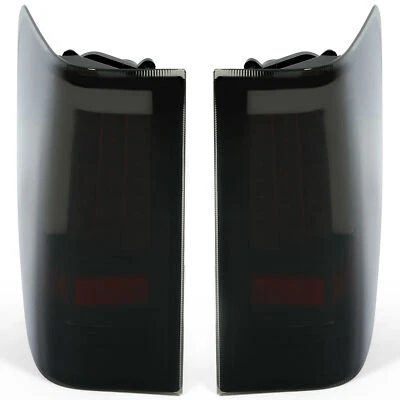 Conjunto de luz trasera ahumada de lámpara de freno LED para camioneta Nissan Titan 2004-2015 Foto 1 de 4