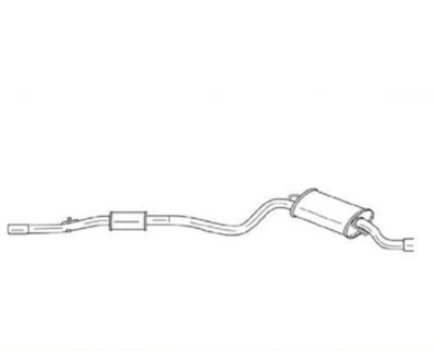 Marmitta Silenziatore posteriore Fiat Seicento 600(187_) 1.1(187AXA,187AXB1A) - Image 1 of 3