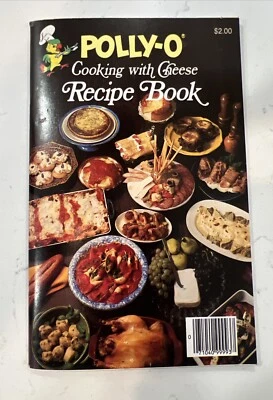 Vintage 1981 Polly-O Cooking With Cheese Recipe Book  Mozzarella Italian Ricotta - Image 1 of 4