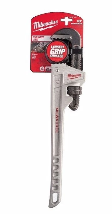 Milwaukee 48-22-7218 18 in. Aluminum Pipe Wrench - Image 1 of 1