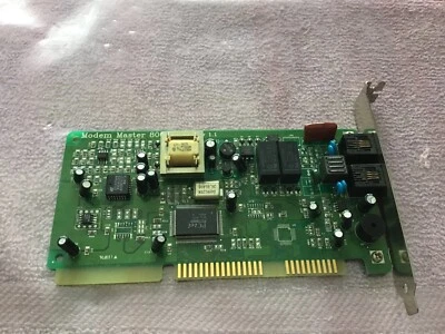 Modem Master 8000/56K Internal ISA Card      Vintage - Image 1 of 3
