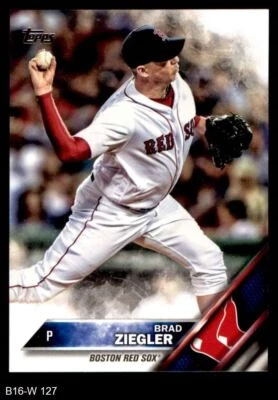 2016 Topps Update #127 Brad Ziegler Red Sox 8 - NM/MT - Image 1 of 2