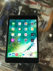 APPLE IPAD MINI 4 128GB A1538 WIFI ONLY - FOR PARTS OR NOT WORKING ! - Picture 1 of 18