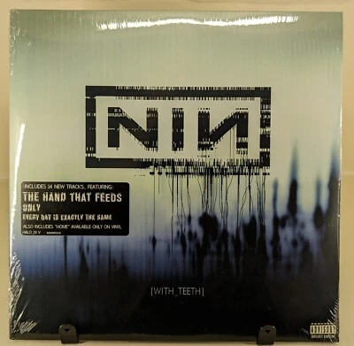 Nine Inch Nails With Teeth 1st Pressing Nothing Records 12" Vinyl 2005, Sealed - Image 1 of 4