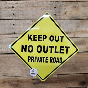 MANTENER FUERA, SEÑALIZACIÓN, CARRETERA PRIVADA, PRIVADA, SIN TOMA DE CORRIENTE, SEÑALIZACIÓN, DECORACIÓN DE LA HABITACIÓN - Imagen 1 de 1