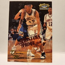 Donyell Marshall 1995 Classic Assets Gold Printers Proof #45  1 Of 349
