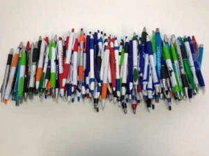 Lote de liquidaciones por menos de 175 bolígrafos de tinta mal impresos, bolígrafo, plástico, retráctiles - Imagen 1 de 12