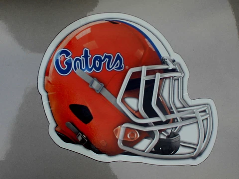 University of Florida Helmet Car Magnet Gators College Tailgate Decor Cover