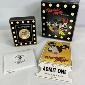 Disney Runaway Brain Resin Uhr Neu in OVP Vintage 1995 - Bild 1 von 6