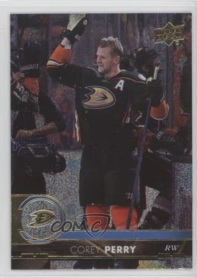 2017-18 Upper Deck Gold Rainbow Foil Corey Perry #2 - Image 1 of 2