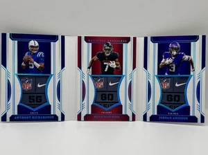2023 NT Bijan Robinson Anthony Richardson Addison Logo Patch Rookie Booklet /3 - Picture 1 of 2