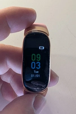 Fashion Smart Watch Activity Tracker Fitness Watches Heart Rate Monitor Run Club - Image 1 of 4