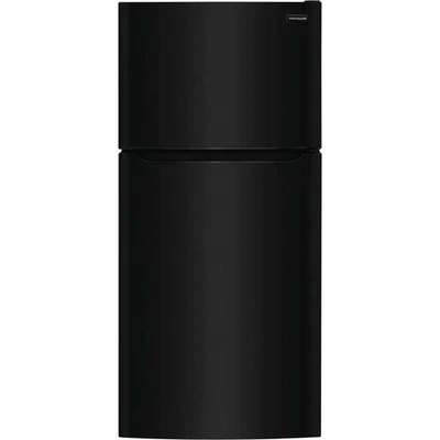 Frigidaire FFTR2045V 30"W 20 Cu. Refrigerador con congelador superior - negro Foto 1 de 4