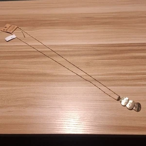 Dorothy Halskette goldfarben Dreifachscheibe Anhänger - Bild 1 von 4