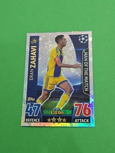 2015-16 UEFA Champions League TOPPS Match Attax LE Limited Edition - ERAN ZAHAVI - Picture 1 of 3