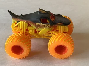 Monster Jam Fire Megalodon Monster Truck 1/64 Hot Wheels Shark - Picture 1 of 5