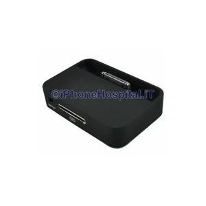 Docking Station con Output audio per iPhone 4 / 4S - Foto 1 di 4