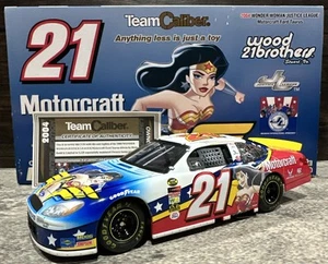 2004 Team Caliber 1:24 Ricky Rudd #21 Wonder Woman Owners Series NASCAR Diecast - Picture 1 of 5