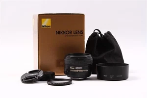 Used Nikon AF-S Nikkor 50mm f/1.4G Lens - Picture 1 of 9