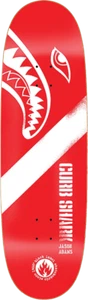 BLACK LABEL ADAMS CURB SHARK EGG SKATEBOARD DECK-9.5x32.5 - Picture 1 of 1
