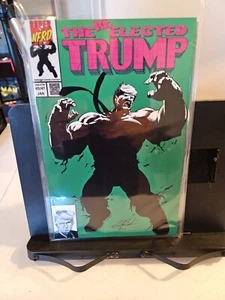 SELTEN WEISSMETALL HULK 377 Donald TRUMP ORIGINAL Hommage COMIC - Bild 1 von 1