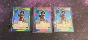 Evan Engram Panini Donruss Optic Rated Rookie RC #180 3-2017 automático/150 - Imagen 1 de 2