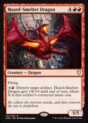 Hoard-Smelter Dragon ~ Near Mint Commander Anthology Volume II MTG Magic Ultimat - Image 1 of 1
