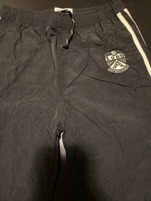 Pantalones deportivos Place de nailon negros cintura elástica/algodón/poliéster interior talla 12 Foto 1 de 4