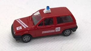 AMW 1:87 Volkswagen VW Polo II 2F 86C hatchback rojo Friedendorf internat. (60) - Imagen 1 de 3