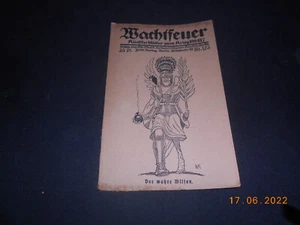 Watchfire Artist Sheets War 1914/17 No 125 from 1917 Wilson - Picture 1 of 3